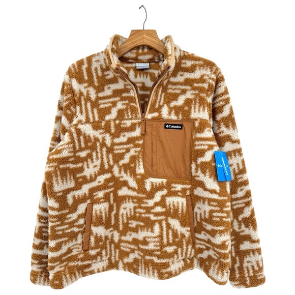 Columbia Women's West Bend 1/4 Zip Il Half Zip Fleece Pullover Jacket Size XXL - Picture 4 of 12